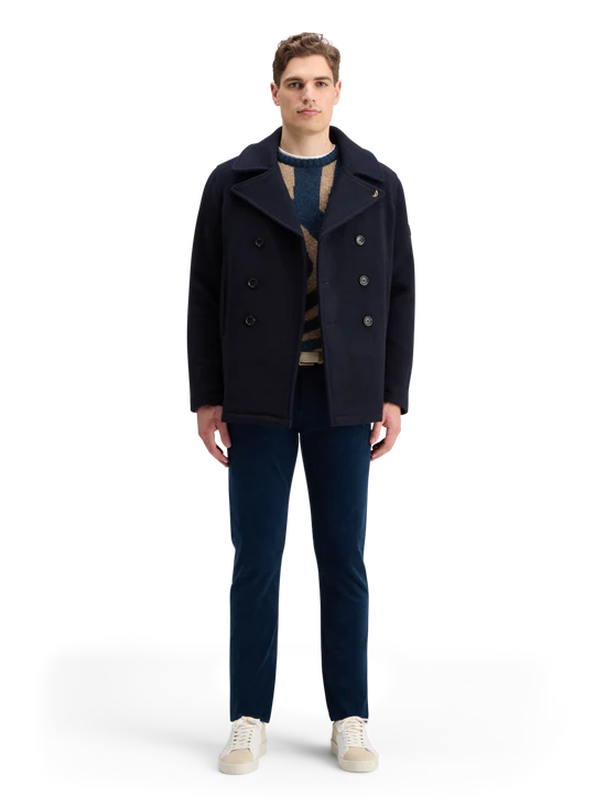 Scotch Soda Wool Blend Peacoat Night