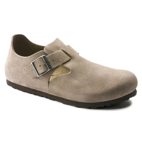 Birkenstock  London Suede Leather - Taupe