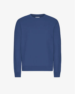 Colorful Standard Classic Organic Crew Neck Sweat - Marine Blue