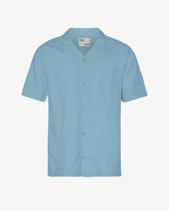 Colorful Standard Linen S/S Shirt - Seaside Blue