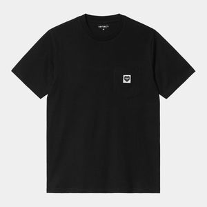 Carhartt - Pocket Heart Tee - Black/White