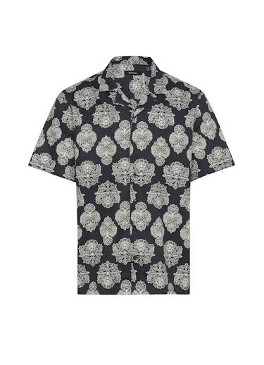 Matinique Maklampo S/S Shirt - Navy