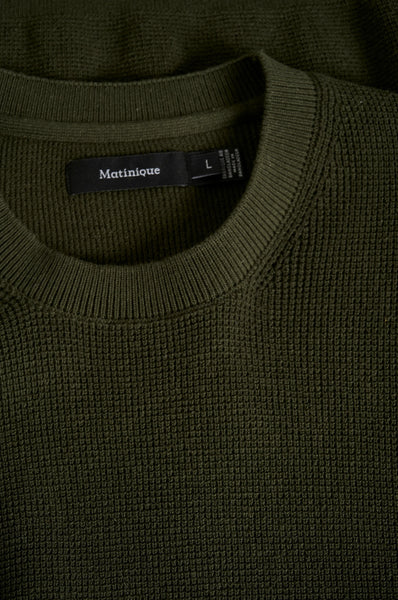 Matinique Malagoon Pullover - Dark Forest