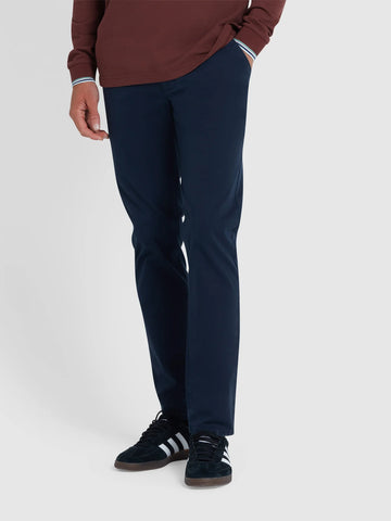 Farah Elm Slim Fit Chinos - True Navy