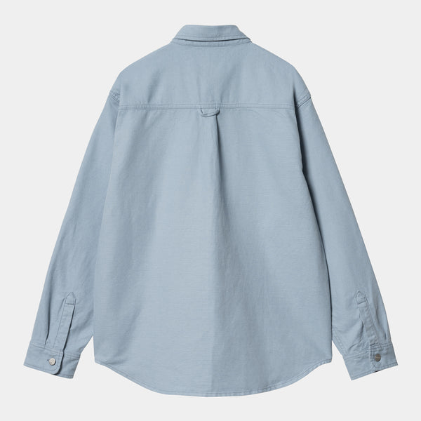 Carhartt Walter Shirt Jacket - Misty Sky Rinsed