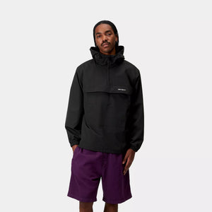 Carhartt Windbreaker Pullover Jacket - Black