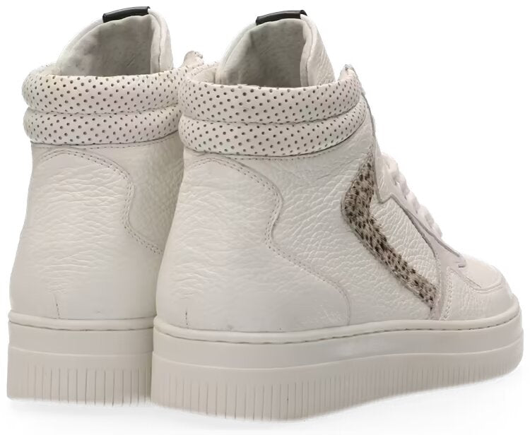 Maruti Footwear Mona High Top Trainer White Pixel